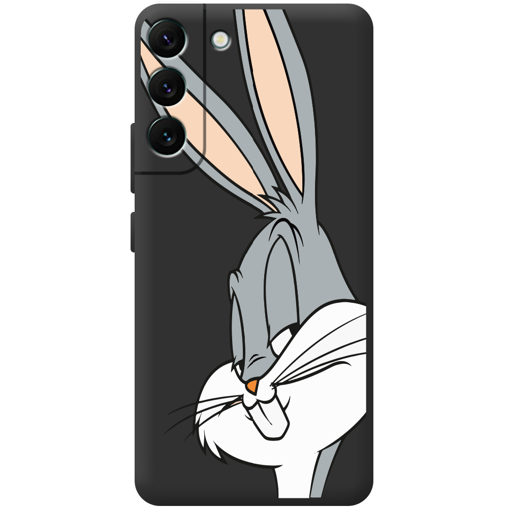 Чехол BoxFace Samsung Galaxy S22 Plus (S906) Lucky Rabbit Черный силикон (44381-bk81-44381)