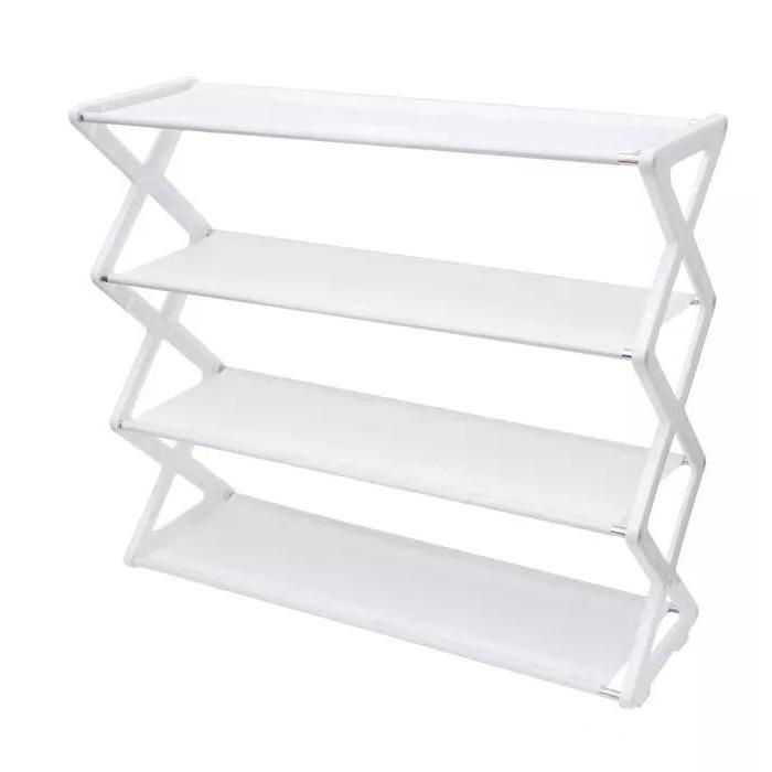 Полиця для взуття Shoe Rack YH8809-4 Білий - фото 3