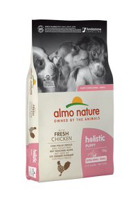 Корм сухой для щенков маленьких пород Almo Nature для Holistic Puppy со свежей курицей 12 кг Корм сухой для щенков маленьких пород Almo Nature для Holistic Puppy со свежей курицей 12 кг