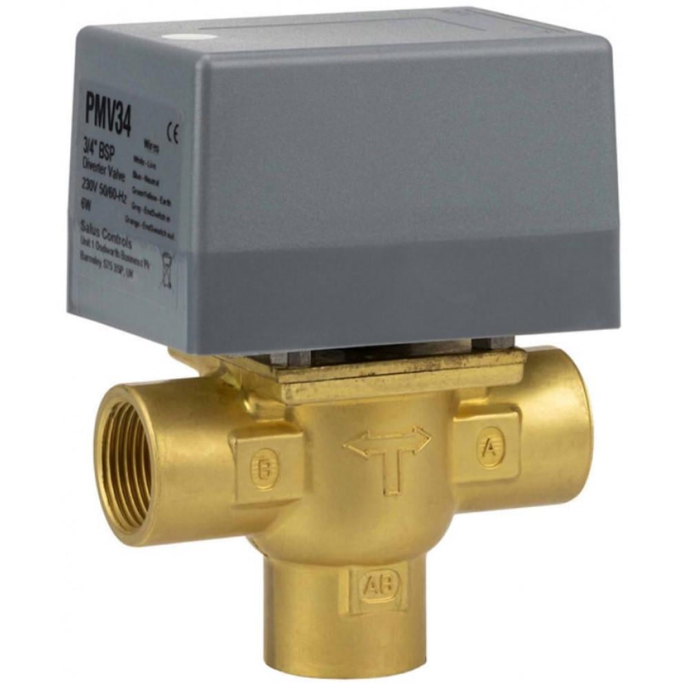 Клапан Salus 3-ходовой с электромеханическим приводом PMV34 3/4" (260123031)