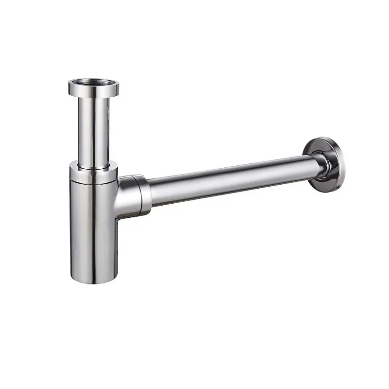 Сифон для умывальника Koer BT-01-01 1 1/4'' Хром (KR3407)