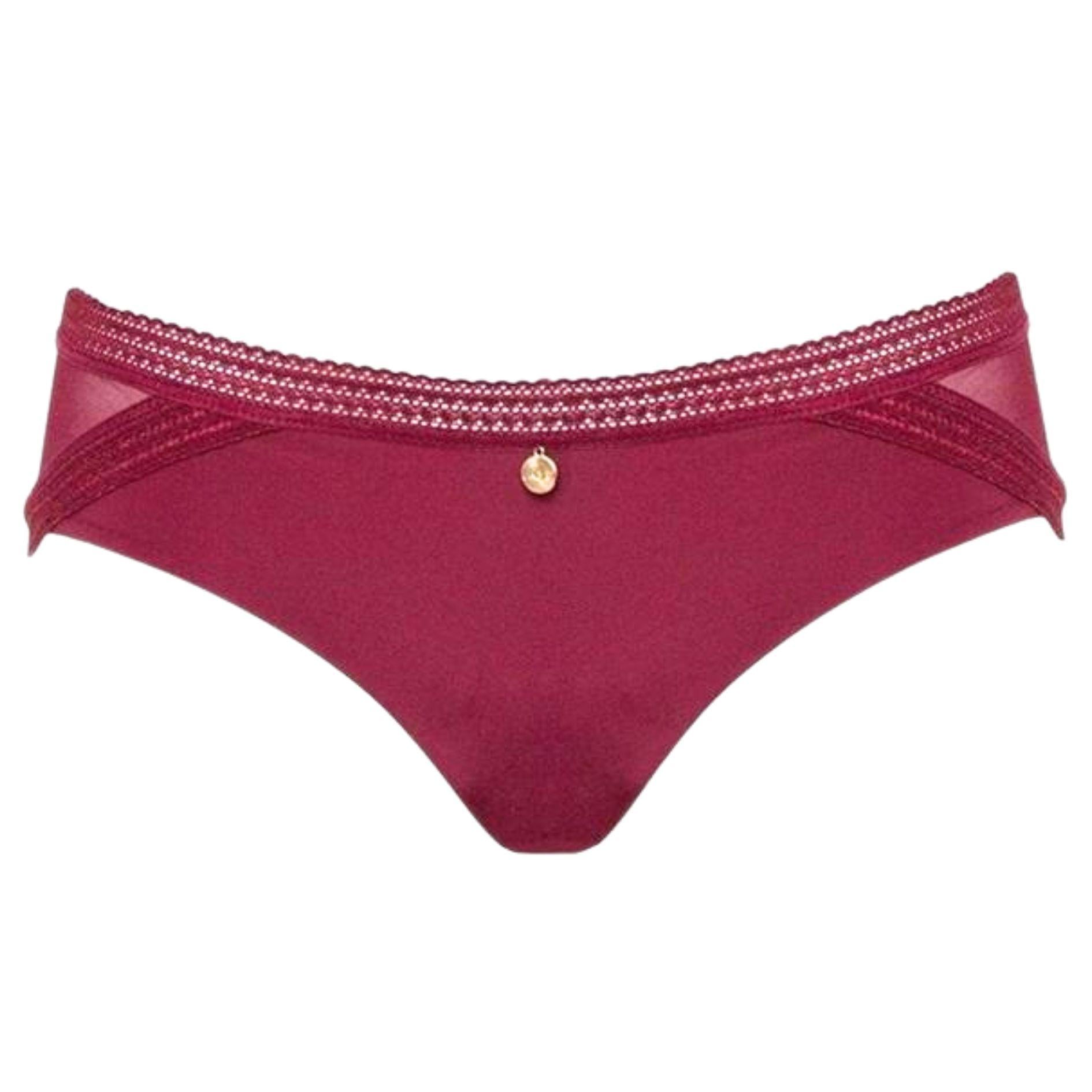 Трусики бразилиана Marc&André A7-0393 р. 36 Бордовый