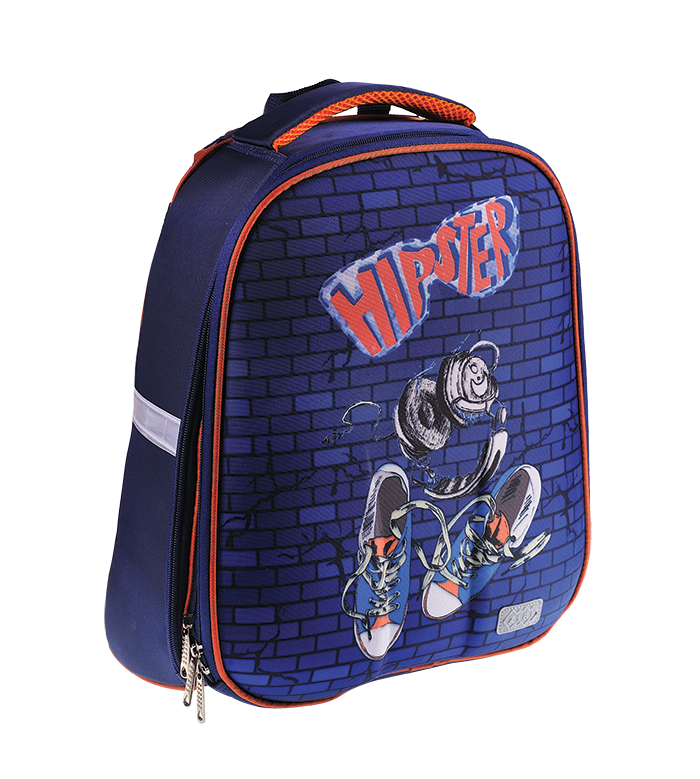 Ранец раскладной ZiBi Swell Xxl Hipster 29х38х19,5 см Синій (ZB16,0217HR)