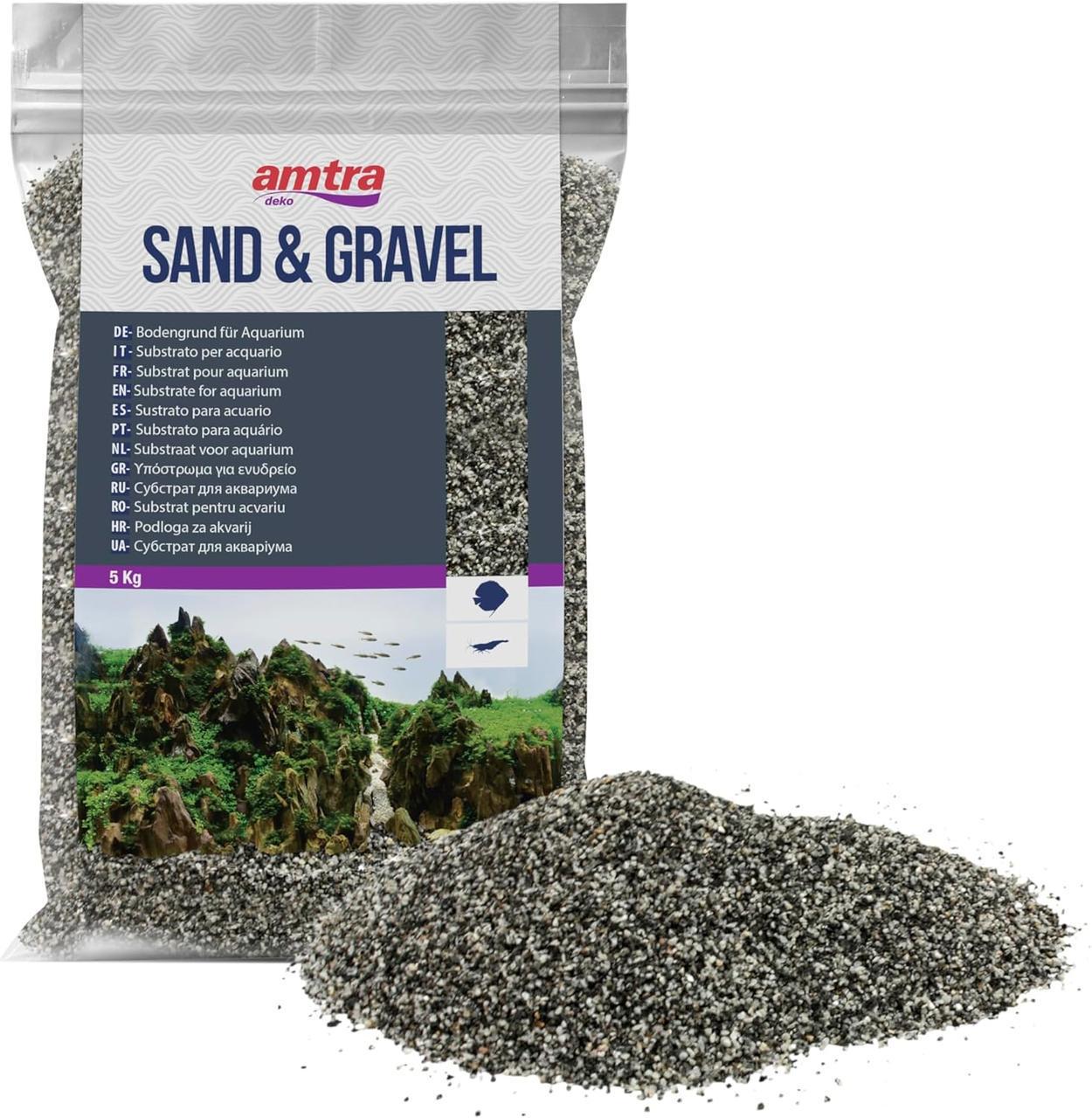 Грунт для аквариума Amtra Sabbia Zambesi Mix 0,3-0,8 мм 5 кг (1353881132)