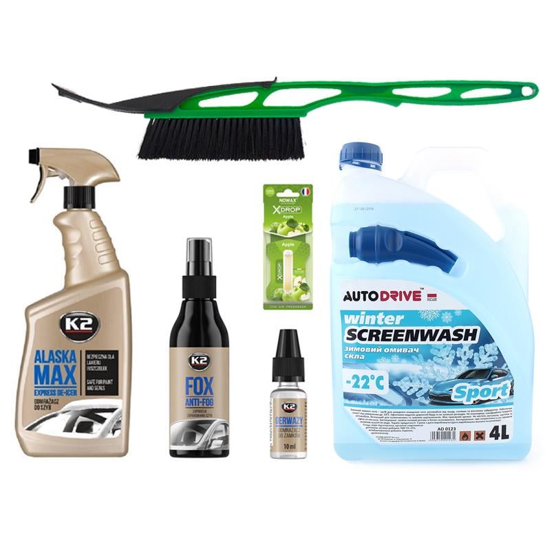 Зимовий міні набір для авто K2 (6 од.)