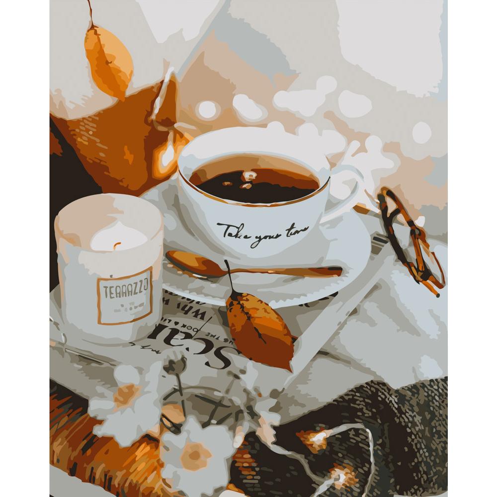 Картина за номерами Strateg Преміум Затишний вечір 40x50 см (GS281)