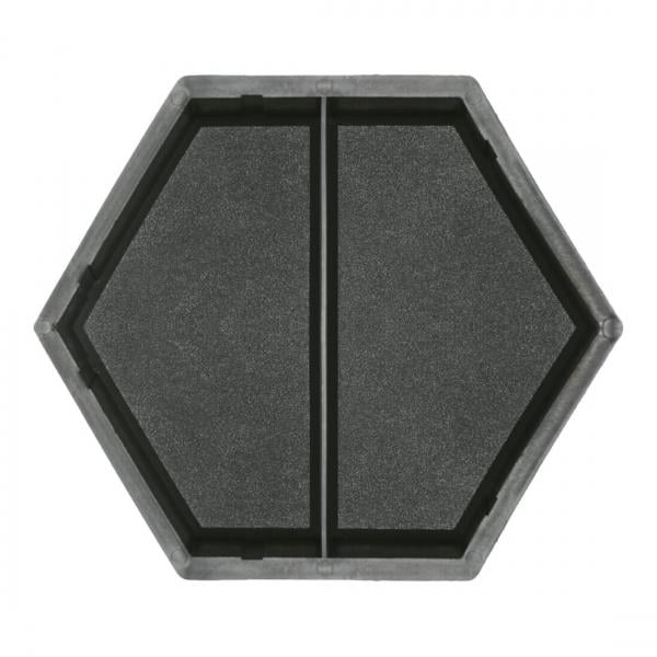 Форми для тротуарної плитки Верес-2007 Шестигранник половинки поперечні 45 мм (11705-2672)