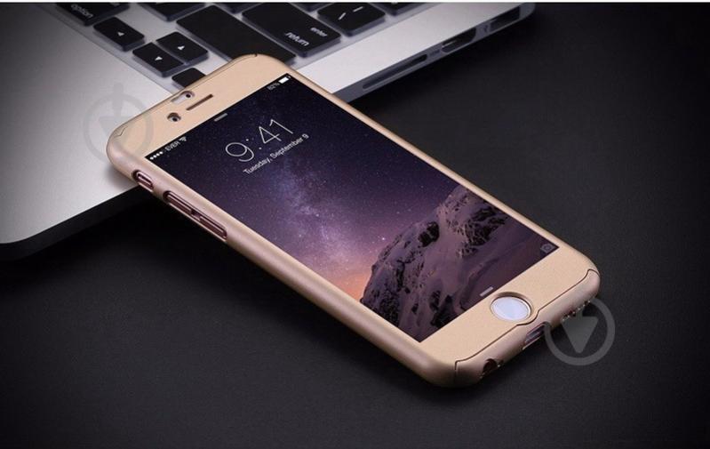 Чехол MakeF + стекло на iPhone 7 plus/8 plus Gold (HbP050438) - фото 4