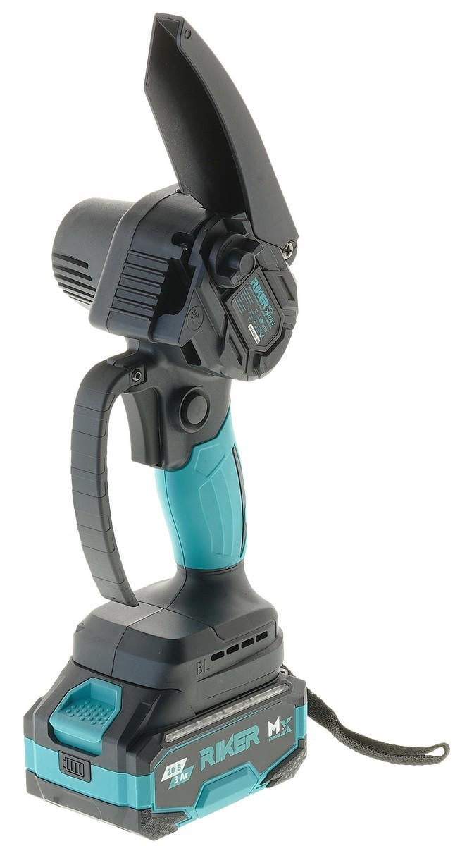 Пила цепная аккумуляторная Riker RCS 20/6BV шина 6"/152 мм цепь 1/4" 37 звеньев (ins677)