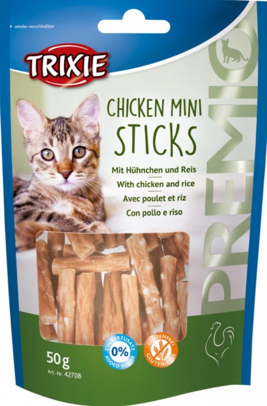 Лакомство для кошек Trixie PREMIO Mini Sticks 50 г (42708)