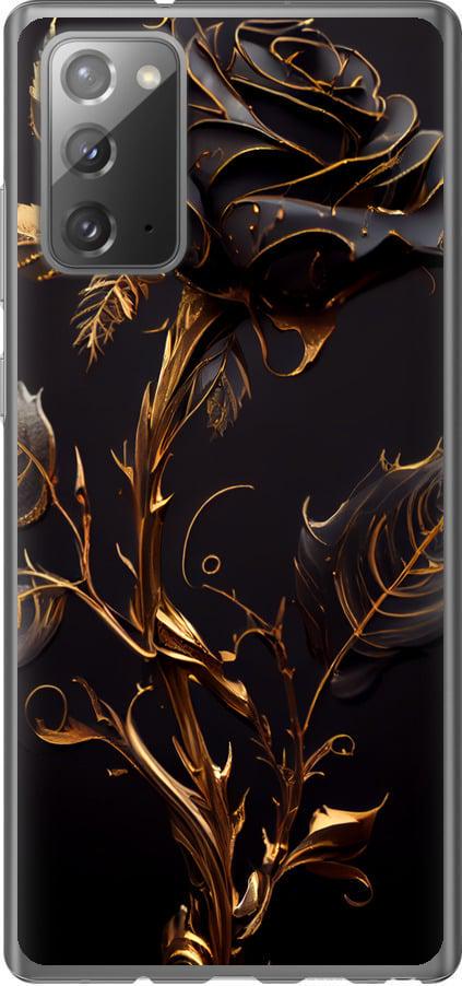 Чехол на Samsung Galaxy Note 20 Роза 3 (5552t-2036-42517)