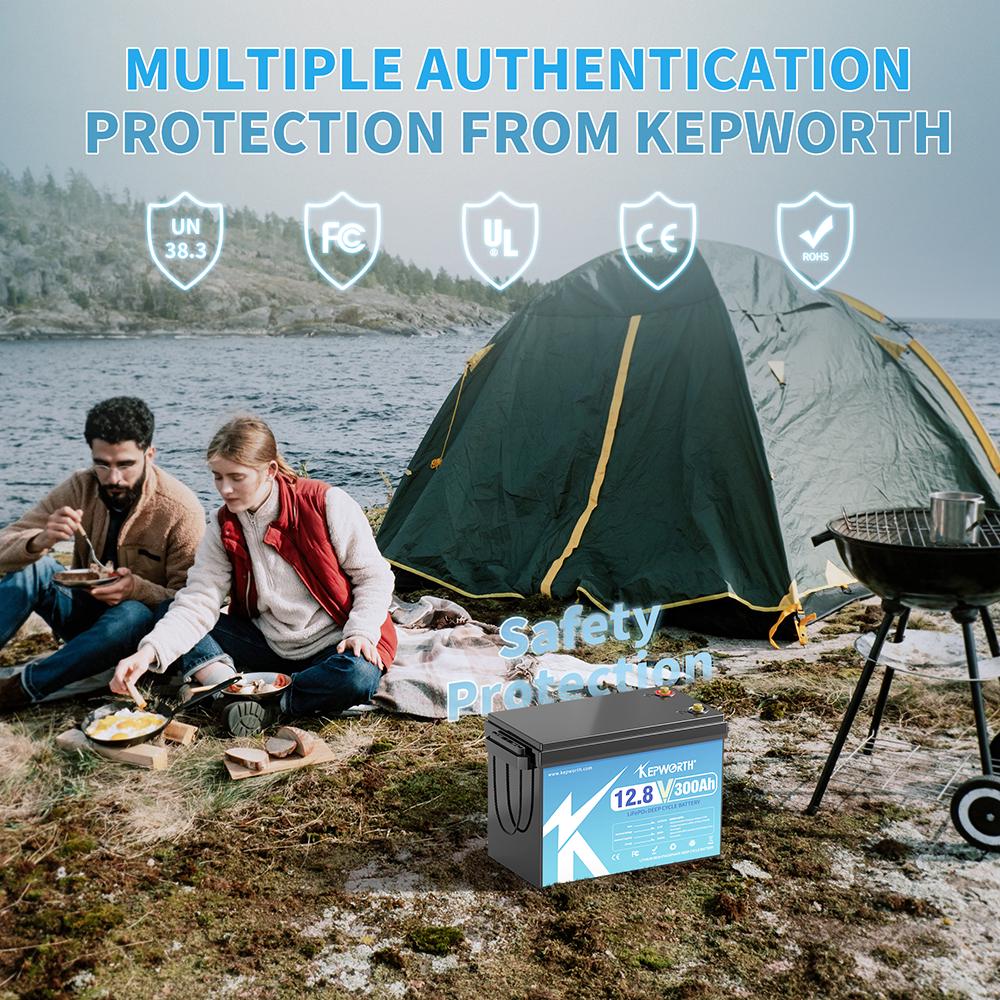Аккумулятор Kepworth LiFePO4 12V 300Ah 3840W с зарядным устройством BMS (K12300385) - фото 9