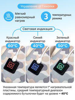 Подогреватель для детских бутылочек с USB пультом (10113296) - фото 3