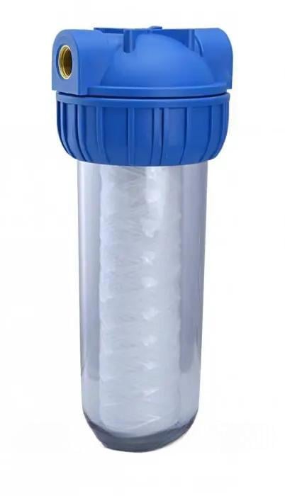 Фильтр колбовый трехсоставной Rona FK-10-1 в комплекте с картриджем Фильтр колбовый трехсоставной Rona FK-10-1 в комплекте с картриджем