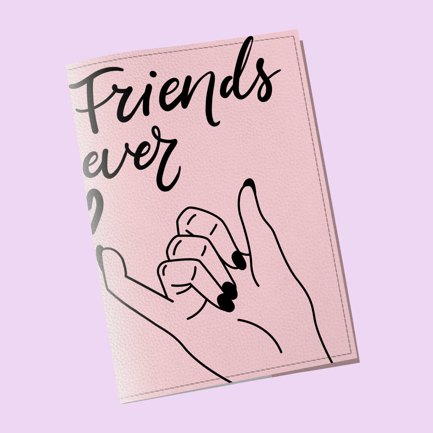 Обложка на паспорт The cover Best friends forever 9,6x13,3 см (901013)