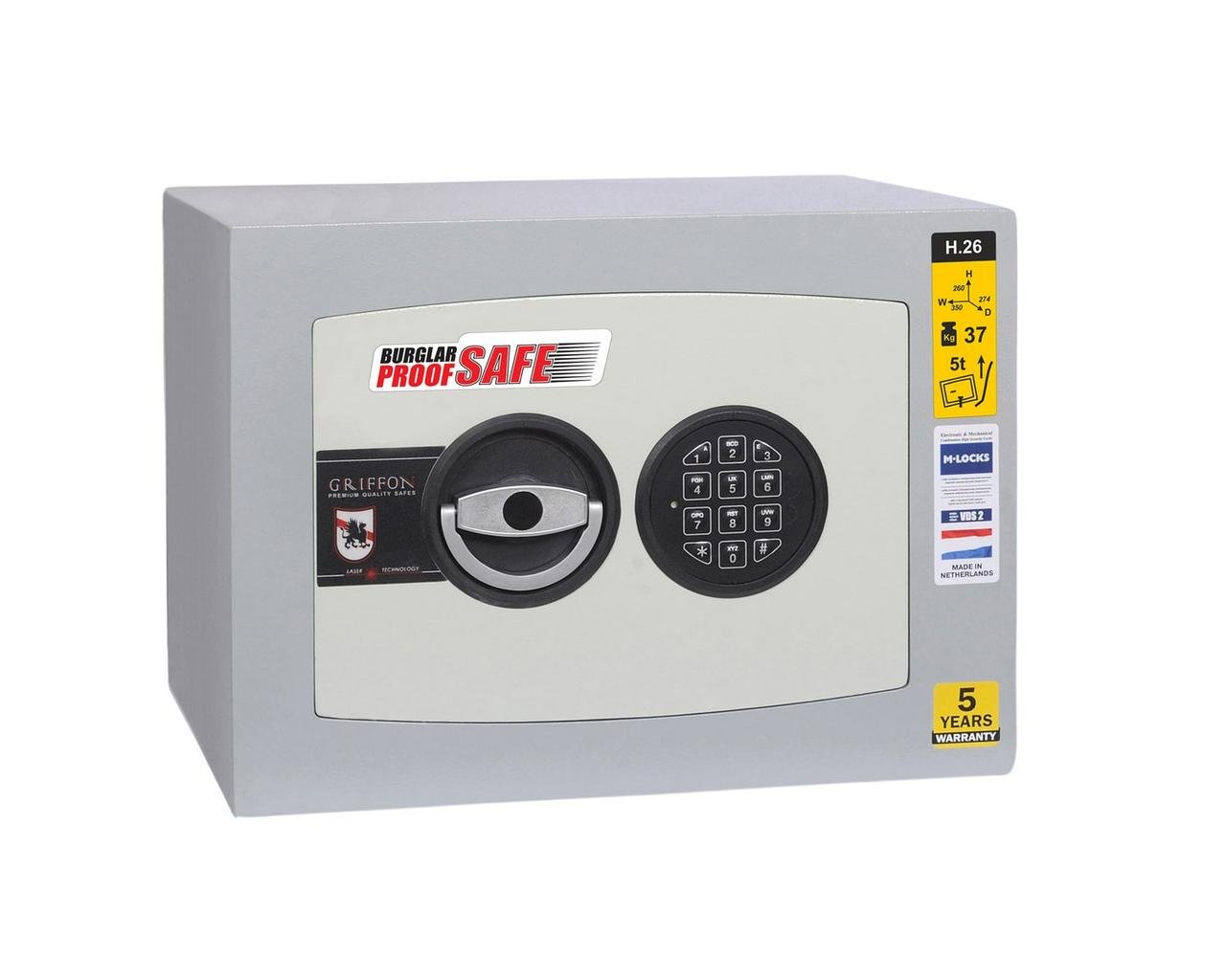 Сейф зламостійкий Griffon H. 26.E (1706577378)