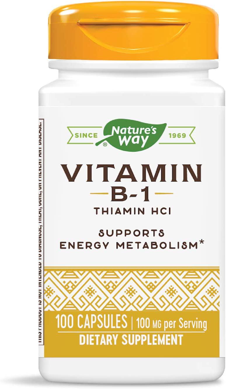 Витамин B1 Nature's Way Vitamin B-1 100 mg 100 capsules