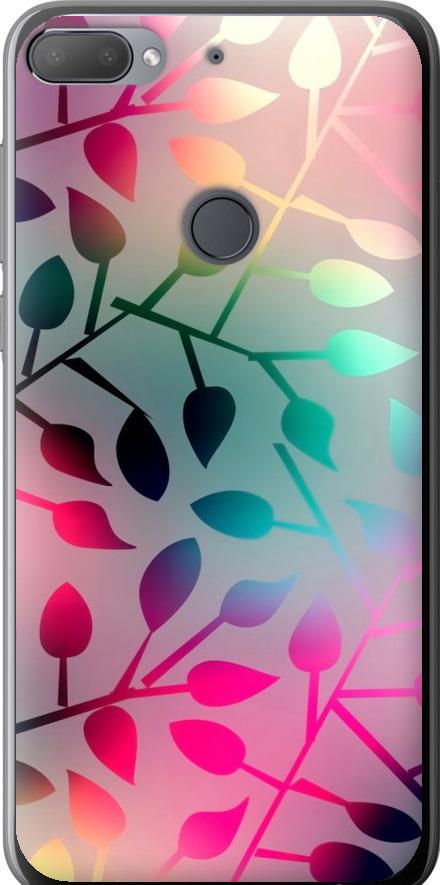 Чехол на HTC Desire 12 Plus Листья (2235u-1485-42517)
