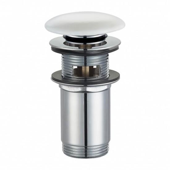Клапан донный Omnires 1 1/4″ для раковины Хром (A706BP)