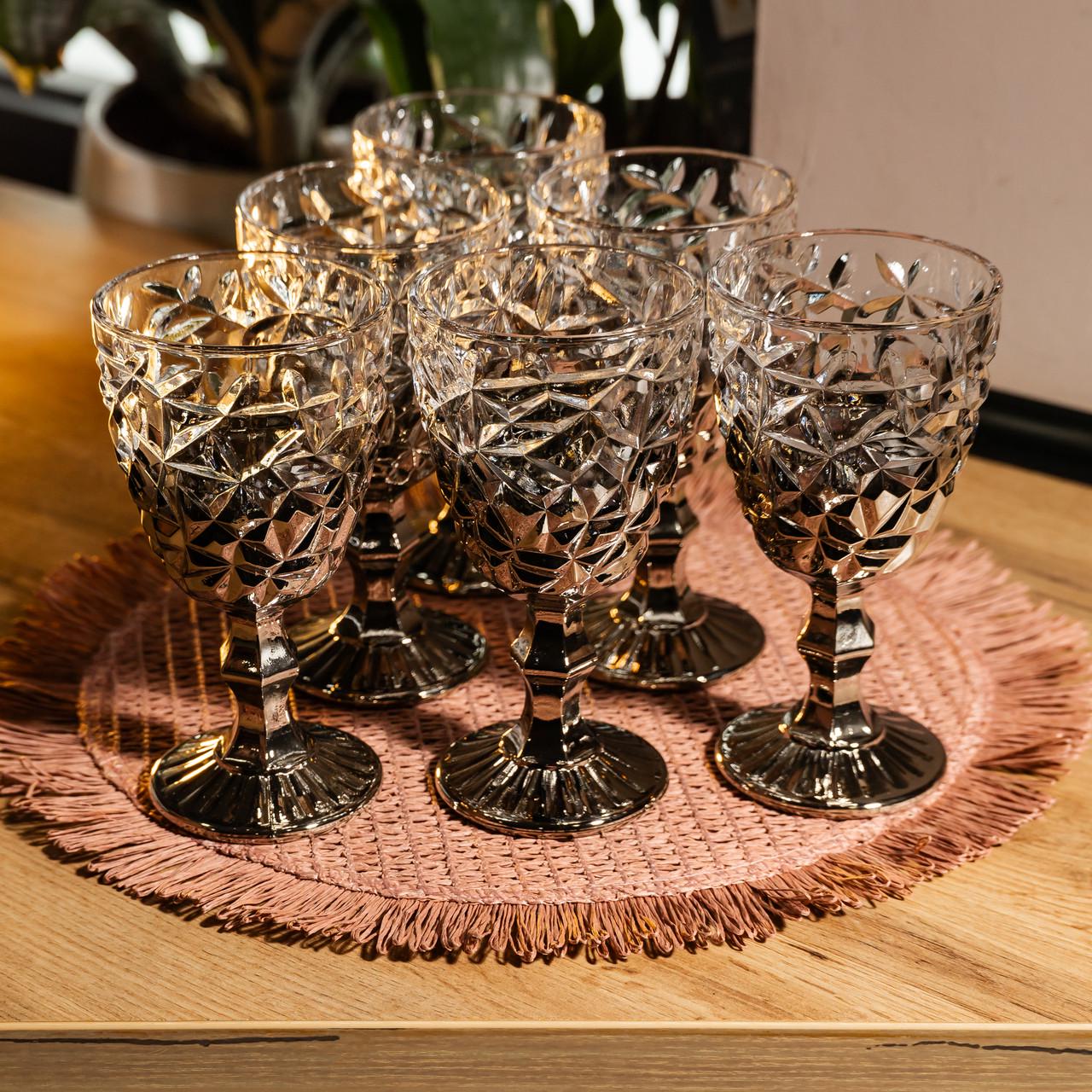 Набор бокалов столовых Smoky Ice 6 шт. 340 мл (HP-19-181)