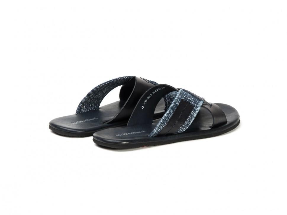 Шлепанцы мужские Aici Berllucci 7142811 натуральная кожа р. 40 Черный (16498) - фото 3