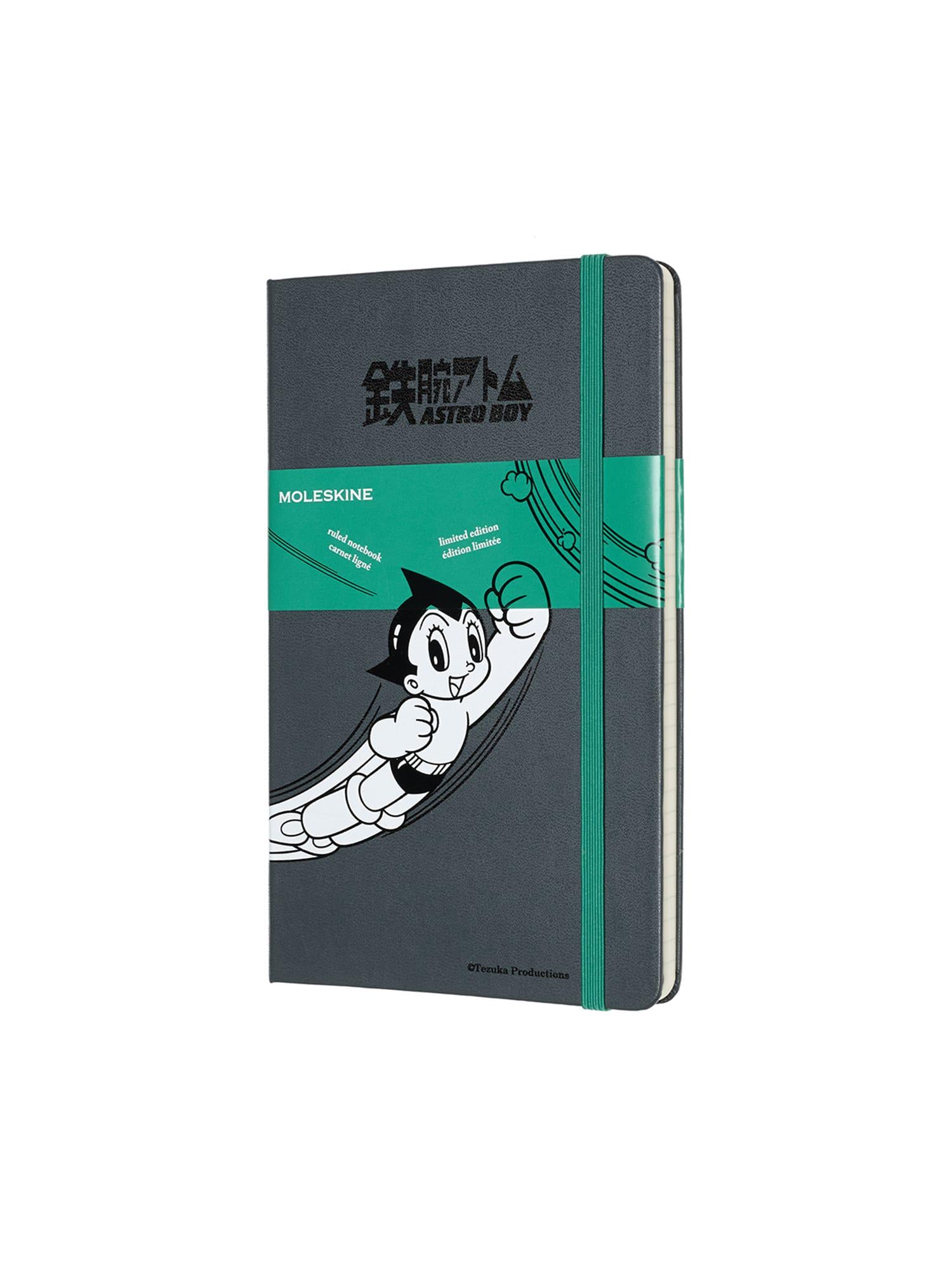 Блокнот Moleskine Astro Boy средний линейка Темно-серый (LEABQP060G25)