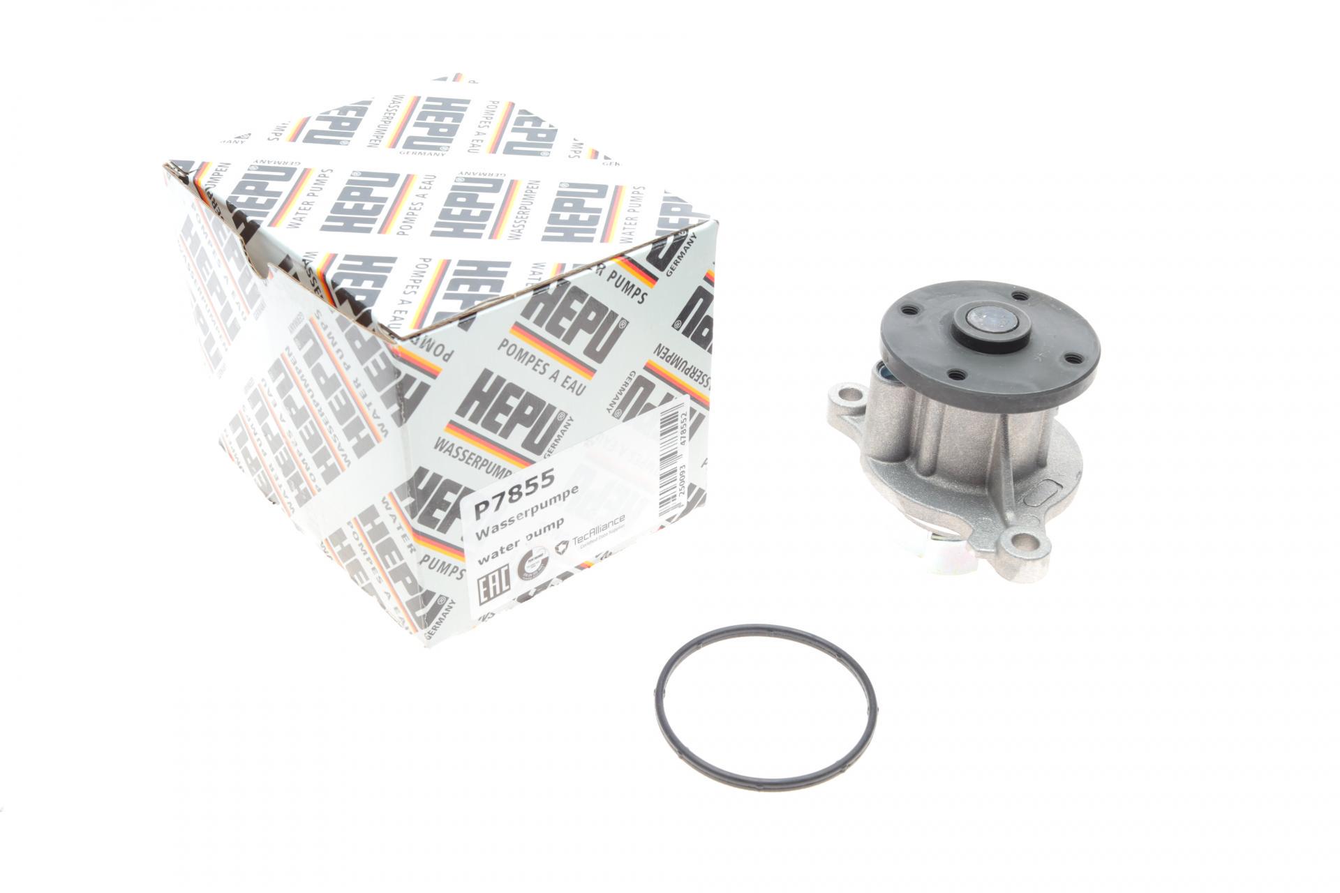 Помпа воды Hepu Hyundai i20/i30/Kia Ceed II/III/Rio IV 1.4/1.4MPI 15- P7855