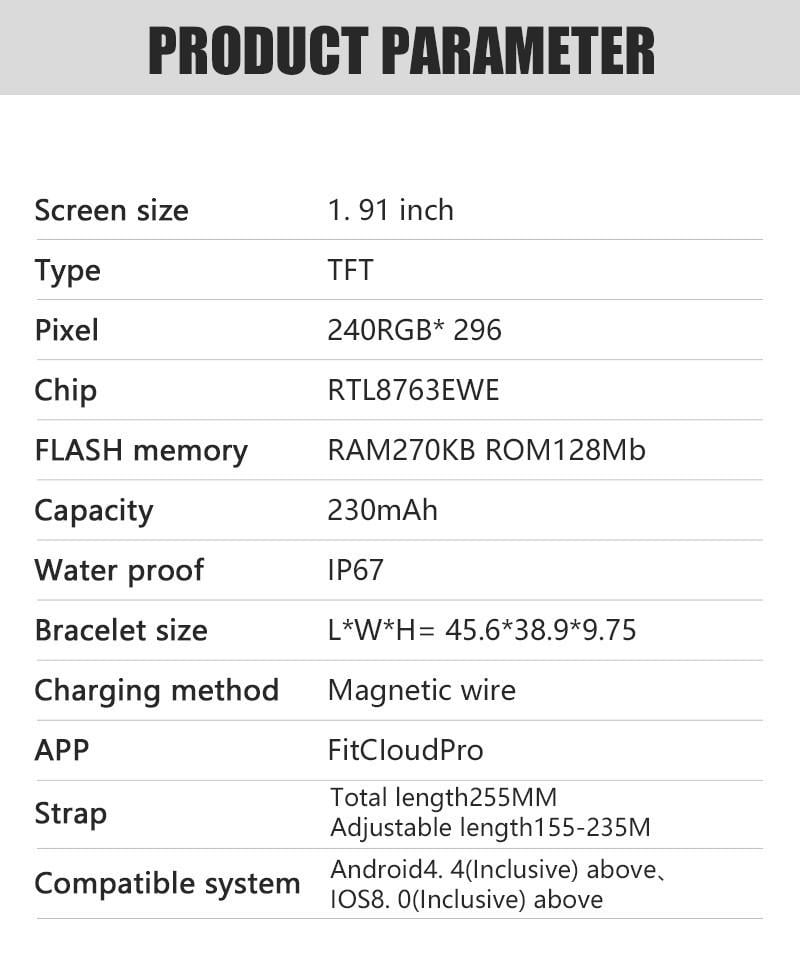 Смарт-часы Lige Celestia с тонометром и двумя ремешками - фото 10
