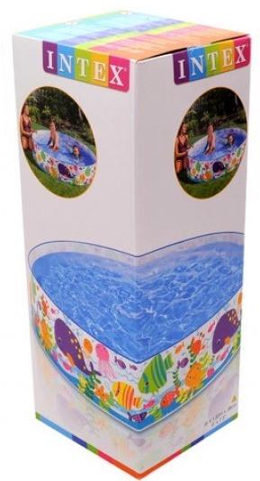 Бассейн каркасный детский Intex Подводный мир 183х38 см (28443566) - фото 5 Бассейн каркасный детский Intex Подводный мир 183х38 см (28443566) - фото 5