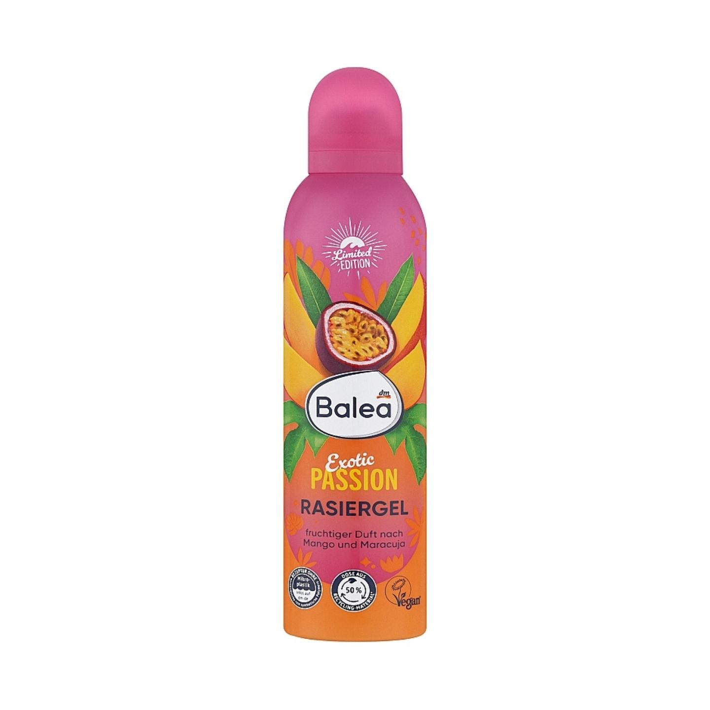 Гель для бритья Balea Exotic Passion 200 мл (НФ-00005391)