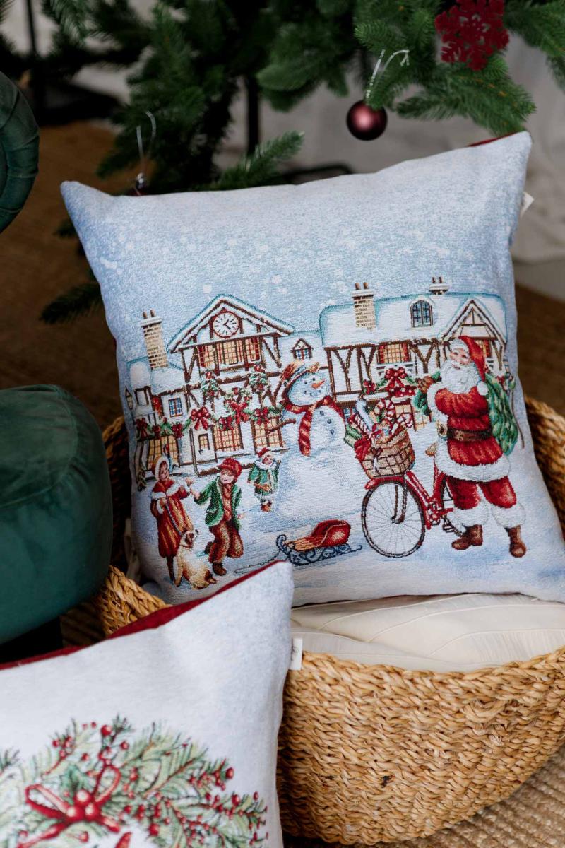 Наволочка гобеленова Святкування CAROUSEL 45х45 см (041946) - фото 4