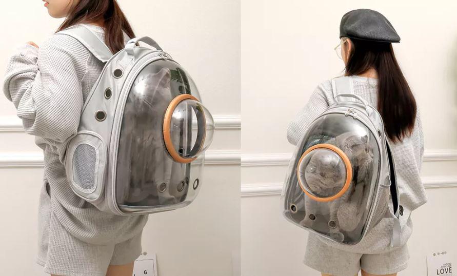 Рюкзак-капсула для переноски кошек Lollimeow (DY0798) - фото 7 Рюкзак-капсула для переноски кошек Lollimeow (DY0798) - фото 7