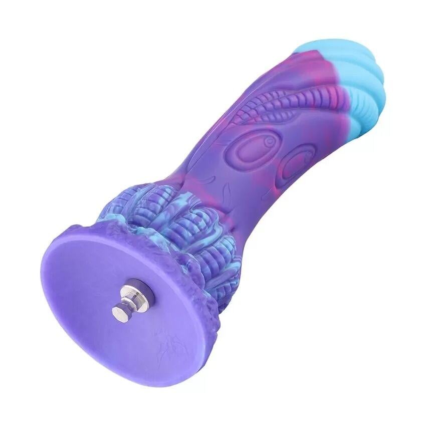 Фалоімітатор для секс-машин Hismith 7.48" Silicone HSA140 Monster Series система KlicLok (SO9970)