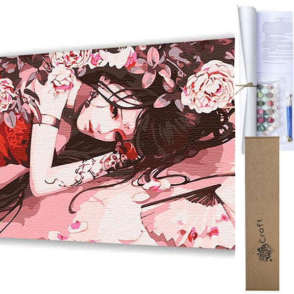 Картина за номерами ART CRAFT Образ печалі 40х50 см (16012-ACNF)