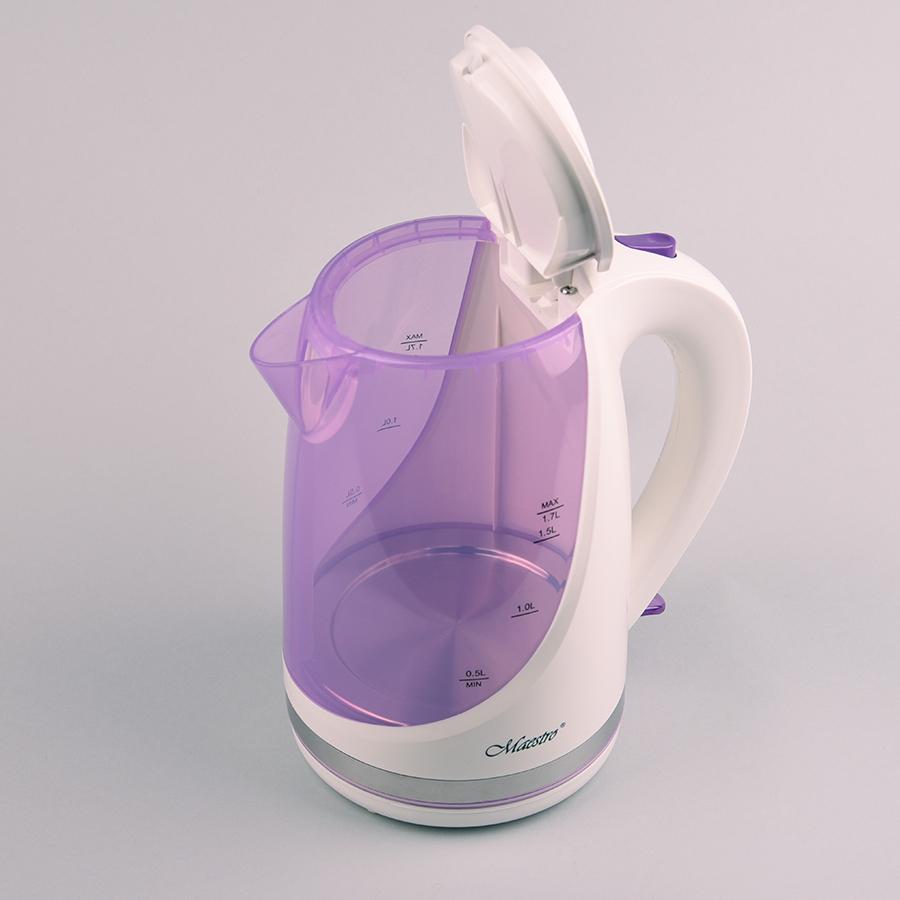 Электрочайник Maestro MR-044 1,7 л Violet (117243) - фото 2 Электрочайник Maestro MR-044 1,7 л Violet (117243) - фото 2
