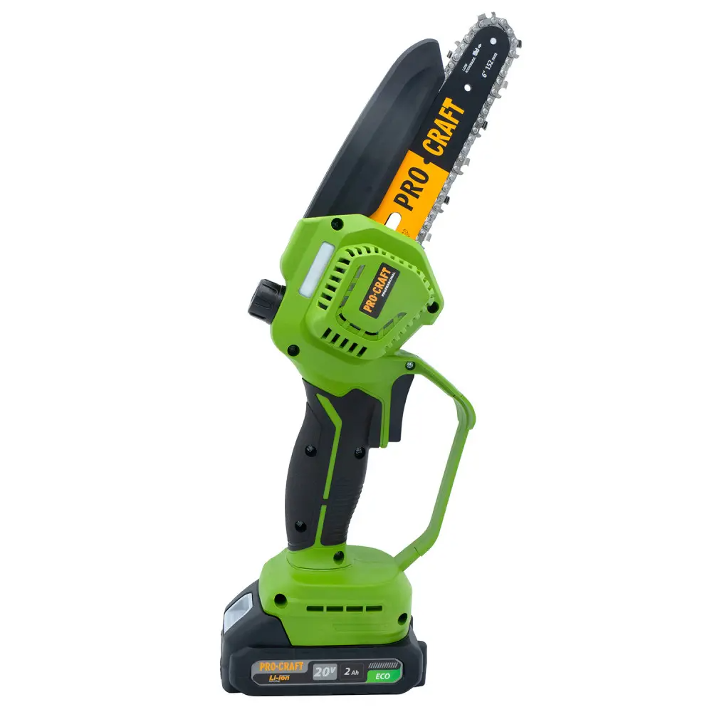 Пила безщіткова акумуляторна ProCraft PKA45 з 2 акумуляторами та зарядним пристроєм з кейсом - фото 5 Пила безщіткова акумуляторна ProCraft PKA45 з 2 акумуляторами та зарядним пристроєм з кейсом - фото 5