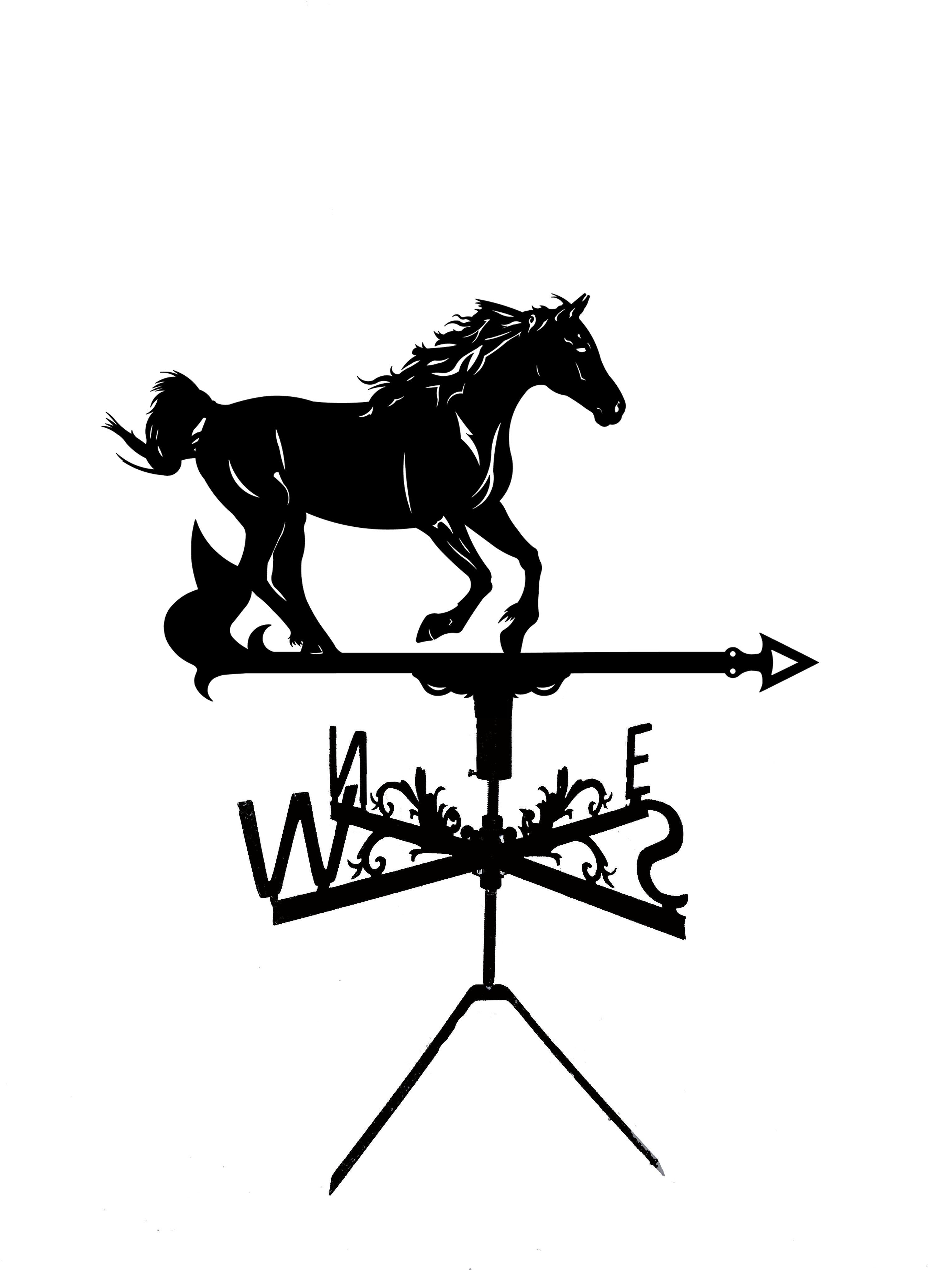 Флюгер на альтанку/колодязь Кінь №2 (27453957)