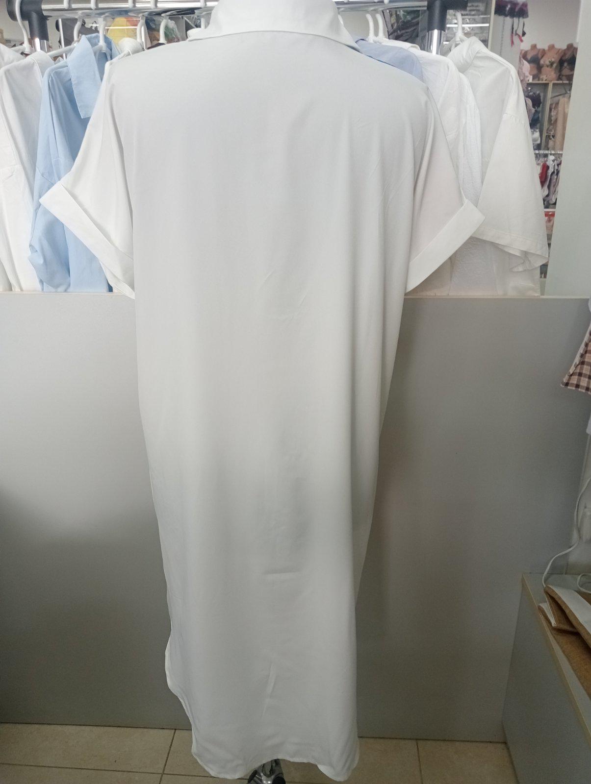 Сукня-сорочка з кольоровим принтом XL (00217) - фото 3