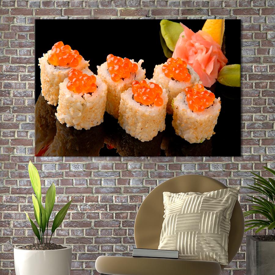 Настенний декор Роллы Калифорния 120x80 см (A525-1)