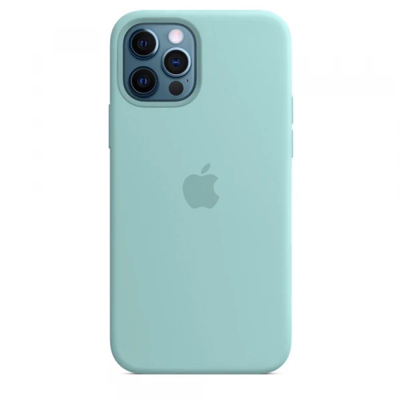 Чехол GoVern Silicone Case Full для Apple iPhone 12 Pro Max Sea Blue