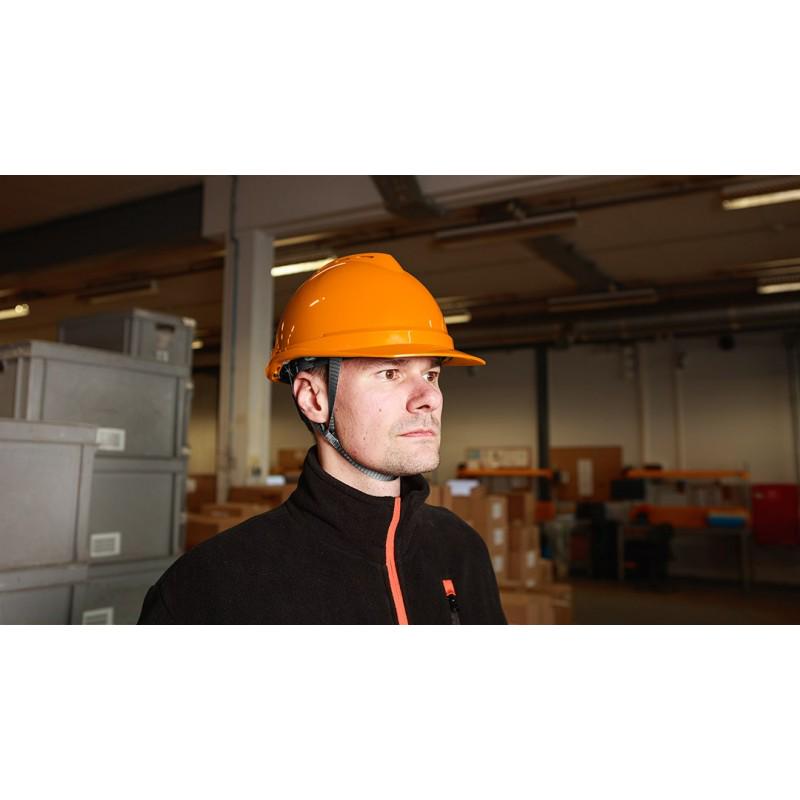 Каска защитная Neo Tools 97-225 с ремнем Оранжевый (29079462) - фото 9 Каска защитная Neo Tools 97-225 с ремнем Оранжевый (29079462) - фото 9