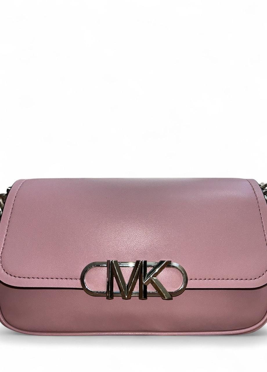 Жіноча сумка Michael Kors Parker 30F2S7PCL Royal Pink MD Conv Pouchette Shldr Leather Рожевий (2767582293)