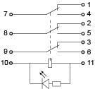 Реле промежуточное АСКО-Укрем PYF14A-E 3А 3к 24V DC МY3 (A0090010014) - фото 4