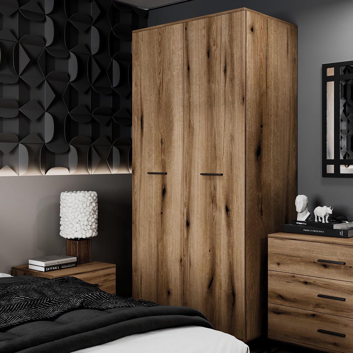 Шкаф ART IN HEAD Asсet 900x2000x590 мм Дуб Эвок (GAAS16100000030) - фото 3