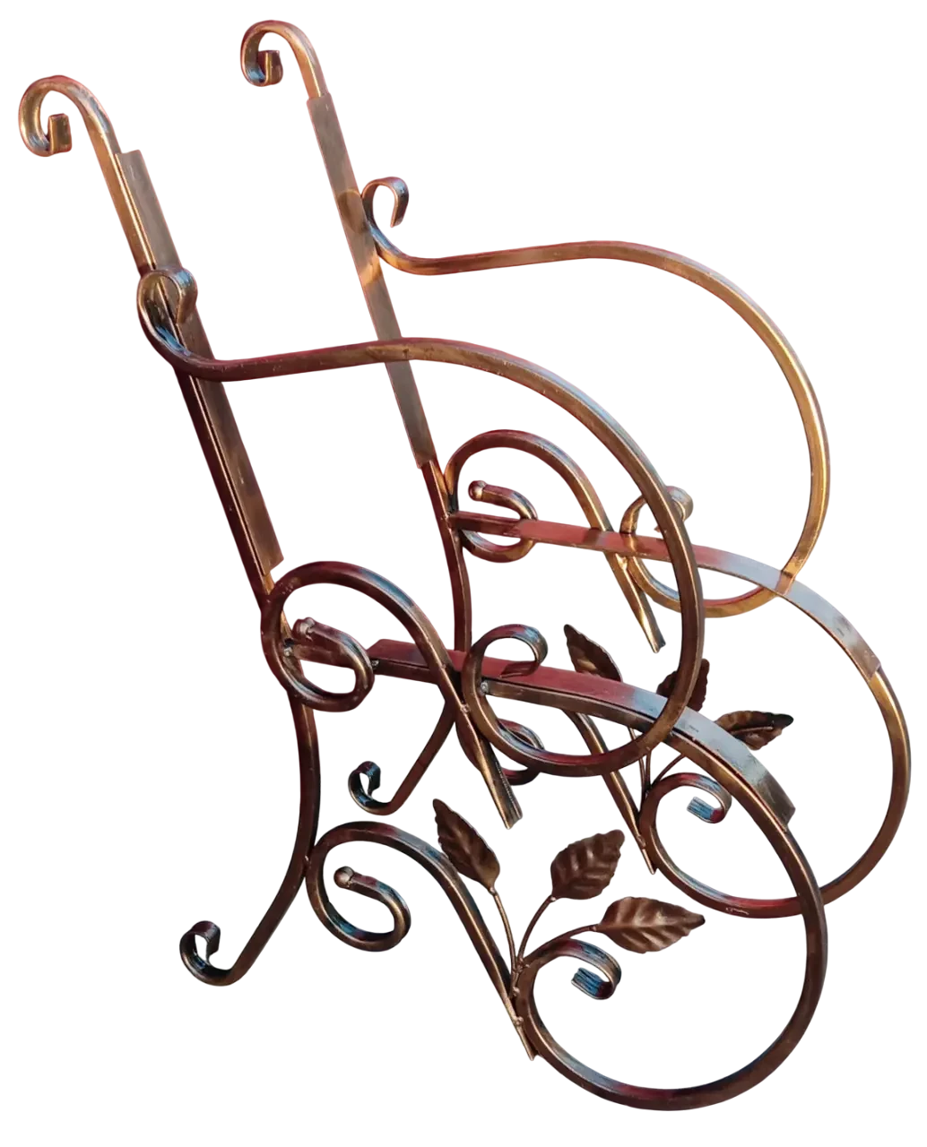 Боковины к скамейке со спинкой Хатинка кованые 87х69 см (CNT00012021)