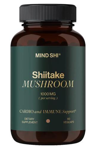 Шиитаке Mind Shi Shiitake Mushroom 1000 мг 60 капс. (MSH-04402)