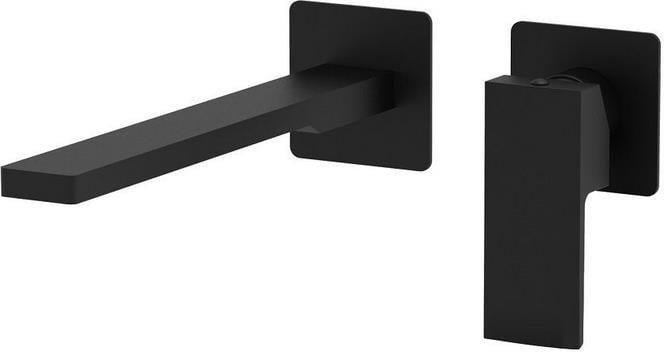 Змішувач для умивальника Paffoni Elle Чорний матовий (El106No70)