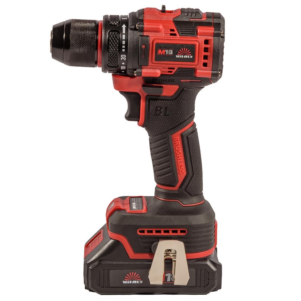 Шуруповерт акумуляторний Vitals Master AU 1832c BL Kit+