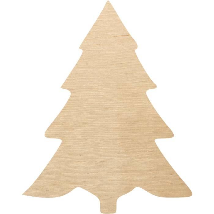 Заготівля з фанери Ялинка №11 2x2,5 см (290900165)