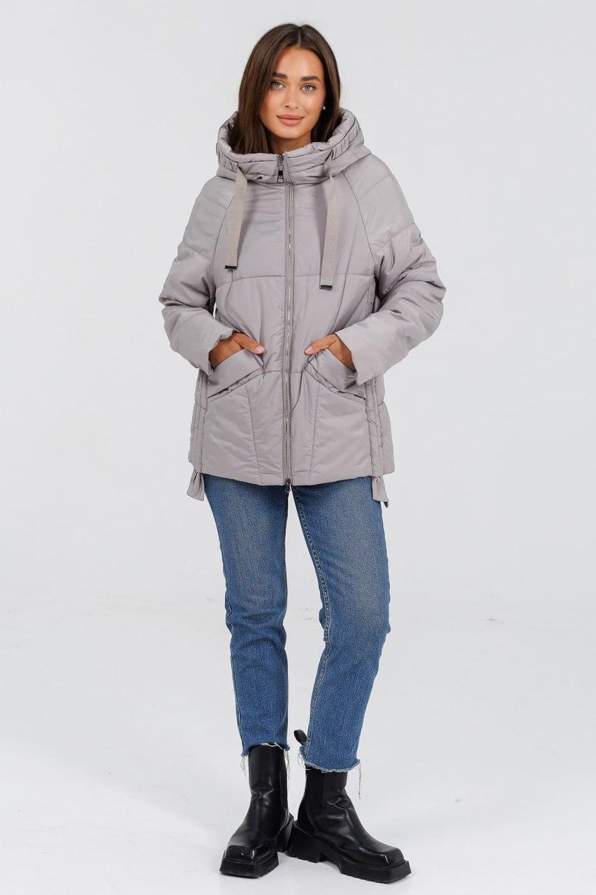 Куртка жіноча 236d на флісі р. 50 Айворі - фото 2 Куртка жіноча 236d на флісі р. 50 Айворі - фото 2